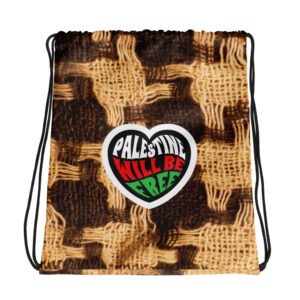 Drawstring bag: Palestine Will be Free